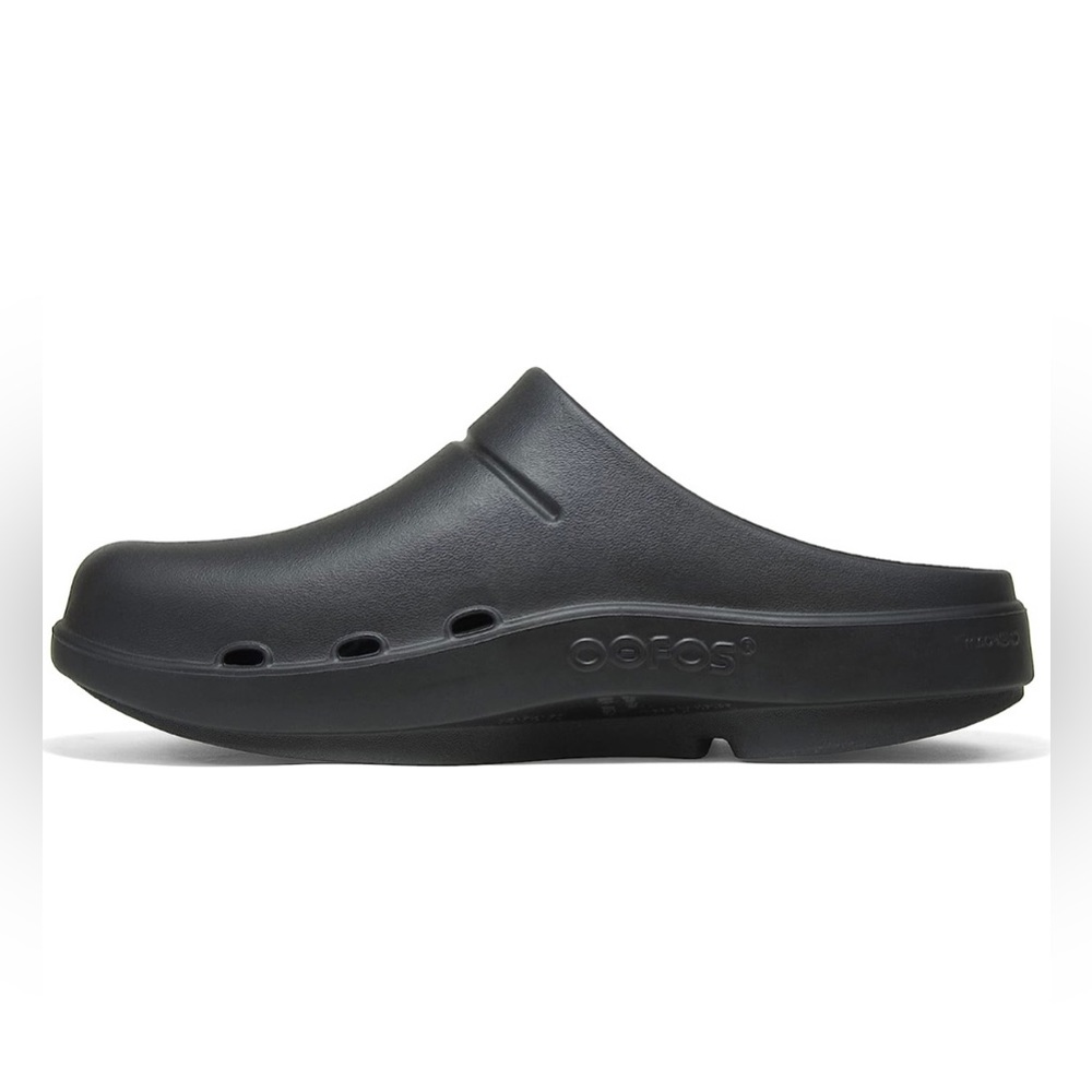 OOFOS🖤 OOCLOOG CLOG Black Slip On Women’s Size 7 - Men’s Size 5